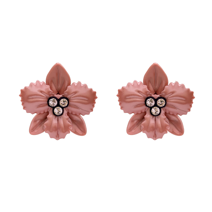Orchid Maxi Studs