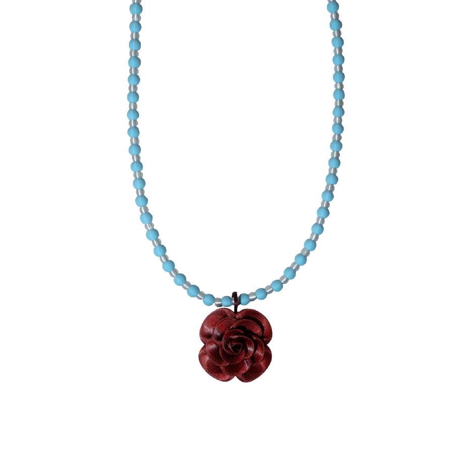 Rose Pendulum Necklace