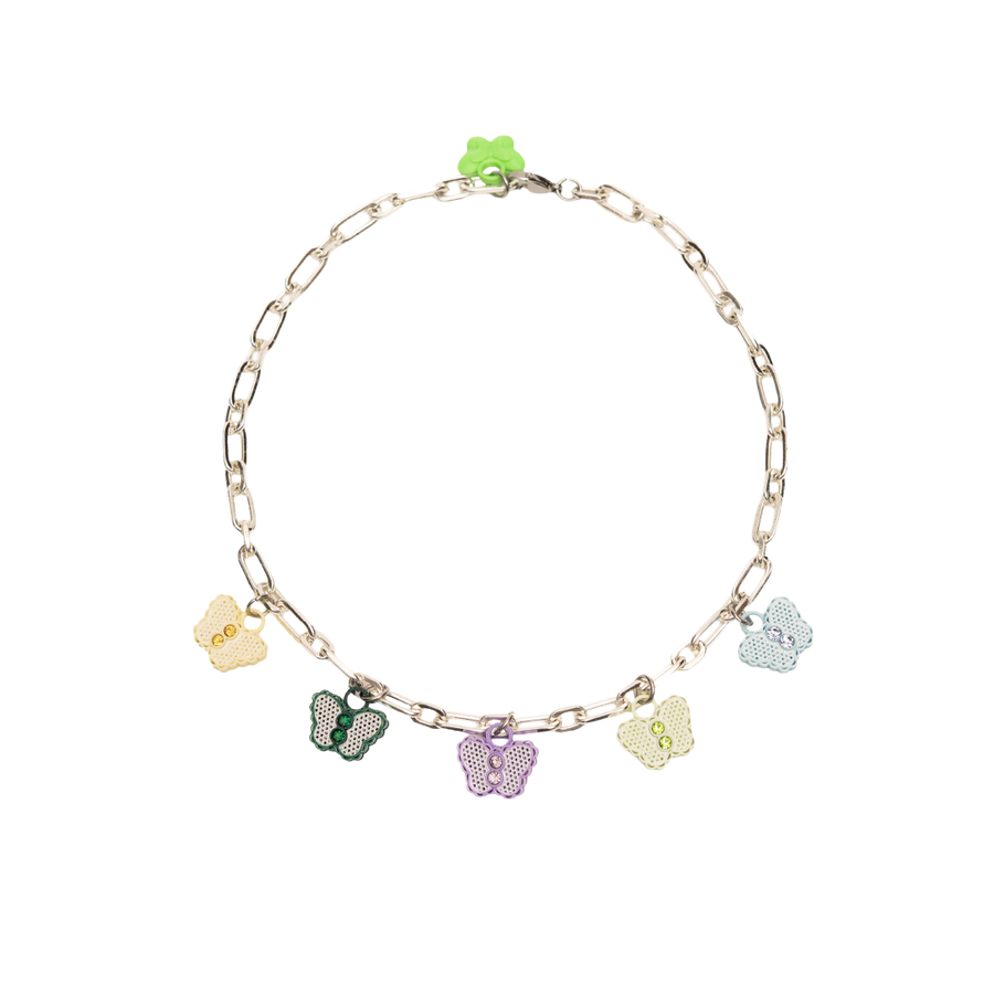 Lace Butterfly Mini Necklace — Mix