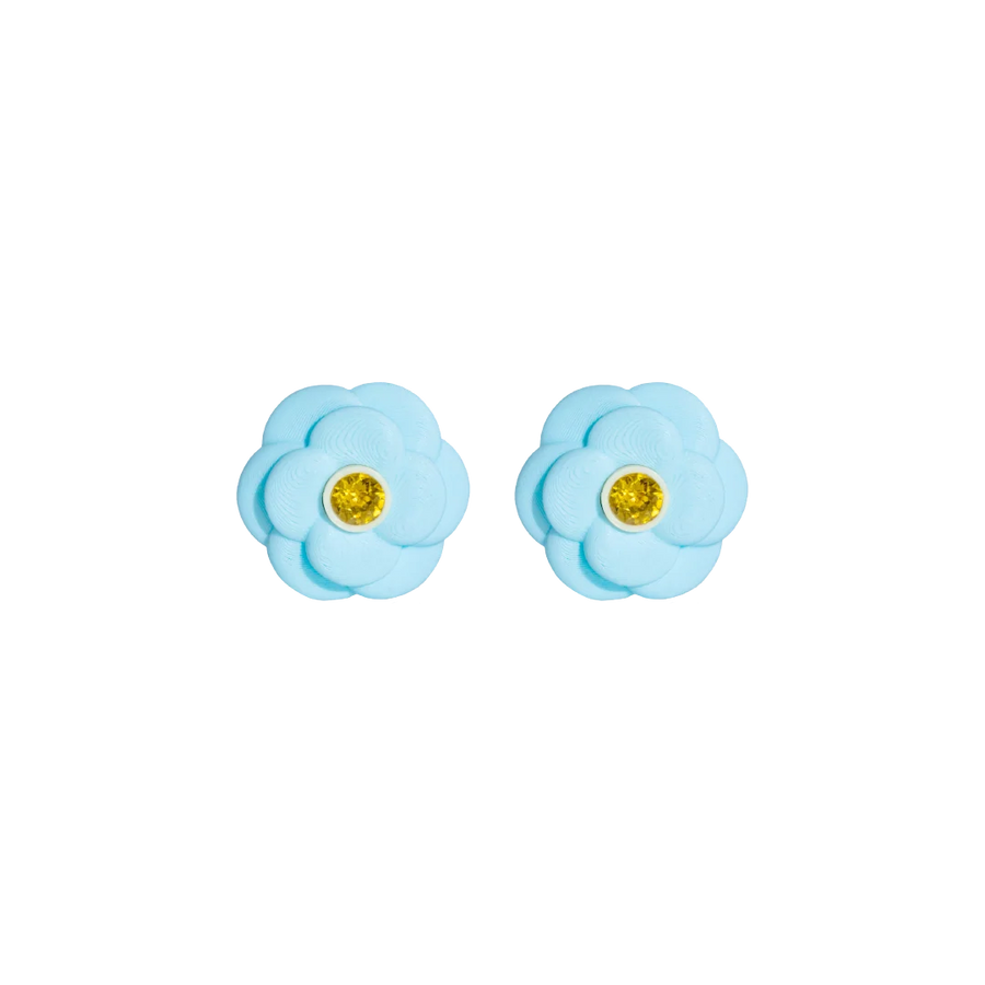 Medium Camellia Studs