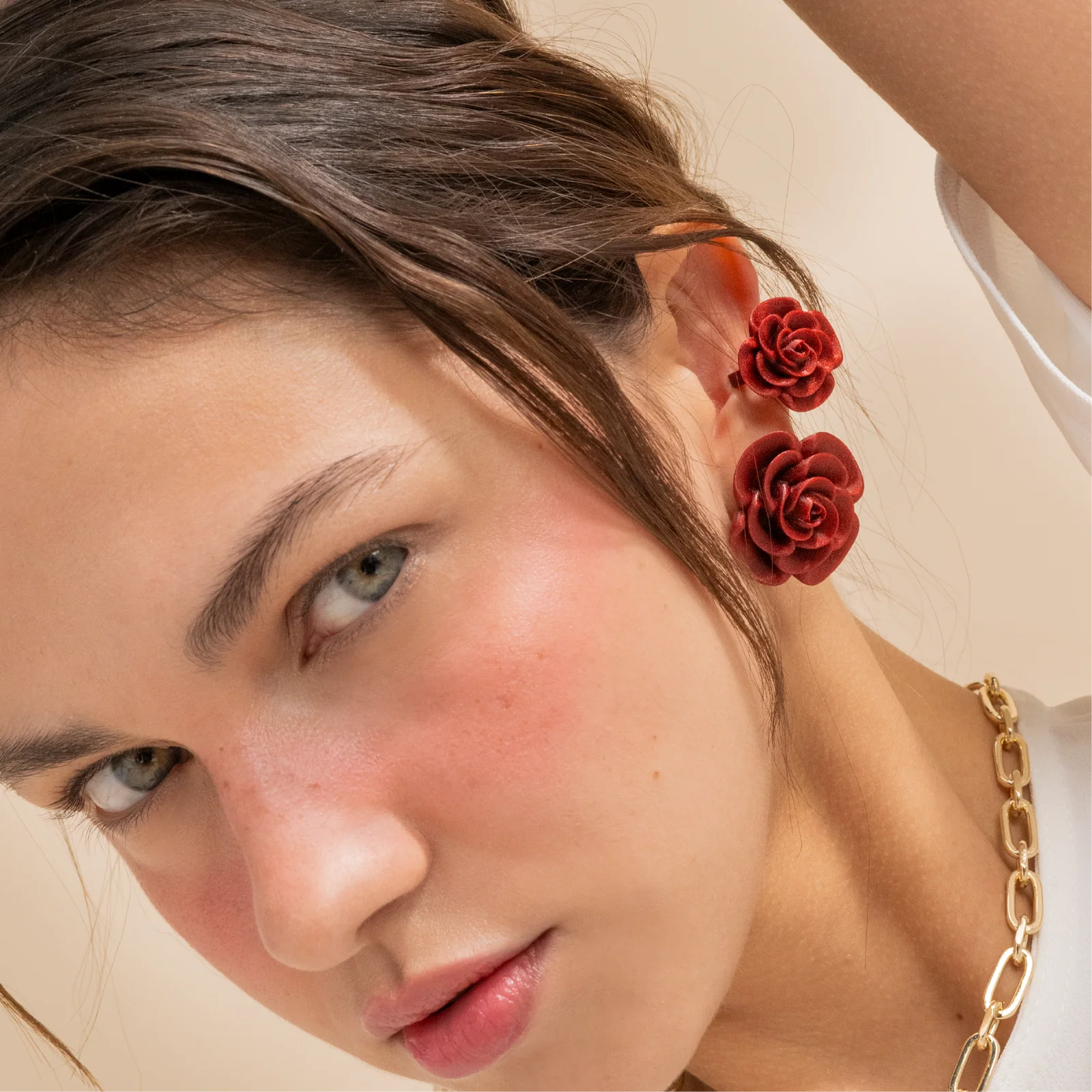 Rose Ear Cuff